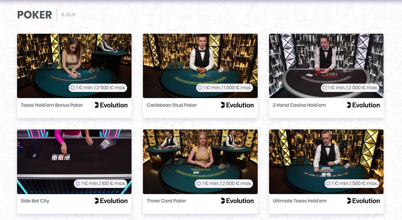 Poker Casino Madnix