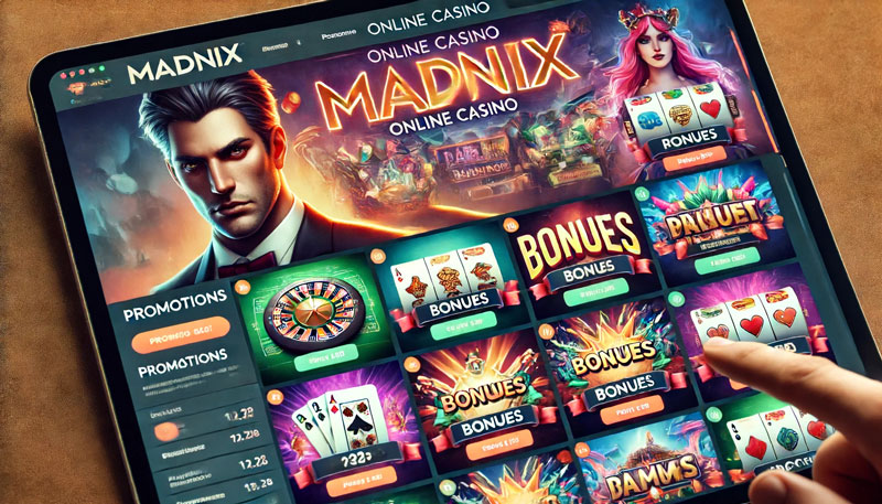 Madnix Casino Tablette